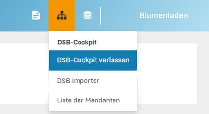 DSB Cockpit verlassen